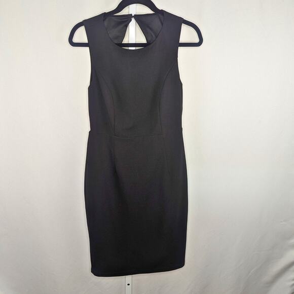 NWOT Lulus Black Lace Back Sleeveless Bodycon Cocktail LBD Party Event Occasion - Picture 1 of 11